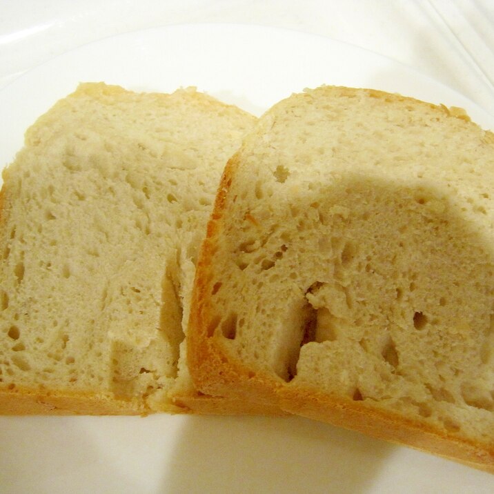 ホームベーカリーで自家製酵母の食パン